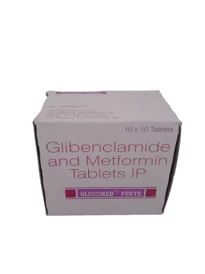 GLUCORED FORTE - 10 TABLET