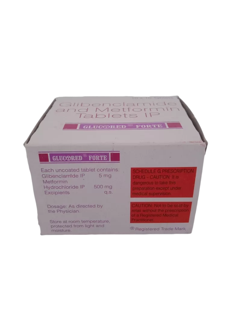 GLUCORED FORTE - 10 TABLET - Image 4