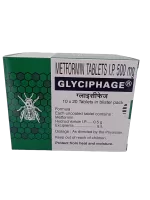GLYCIPHAGE 500 MG - 20 TABLETS