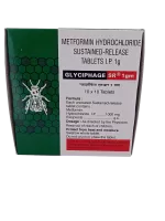 GLYCIPHAGE SR 1000 MG - 10 TABLETS