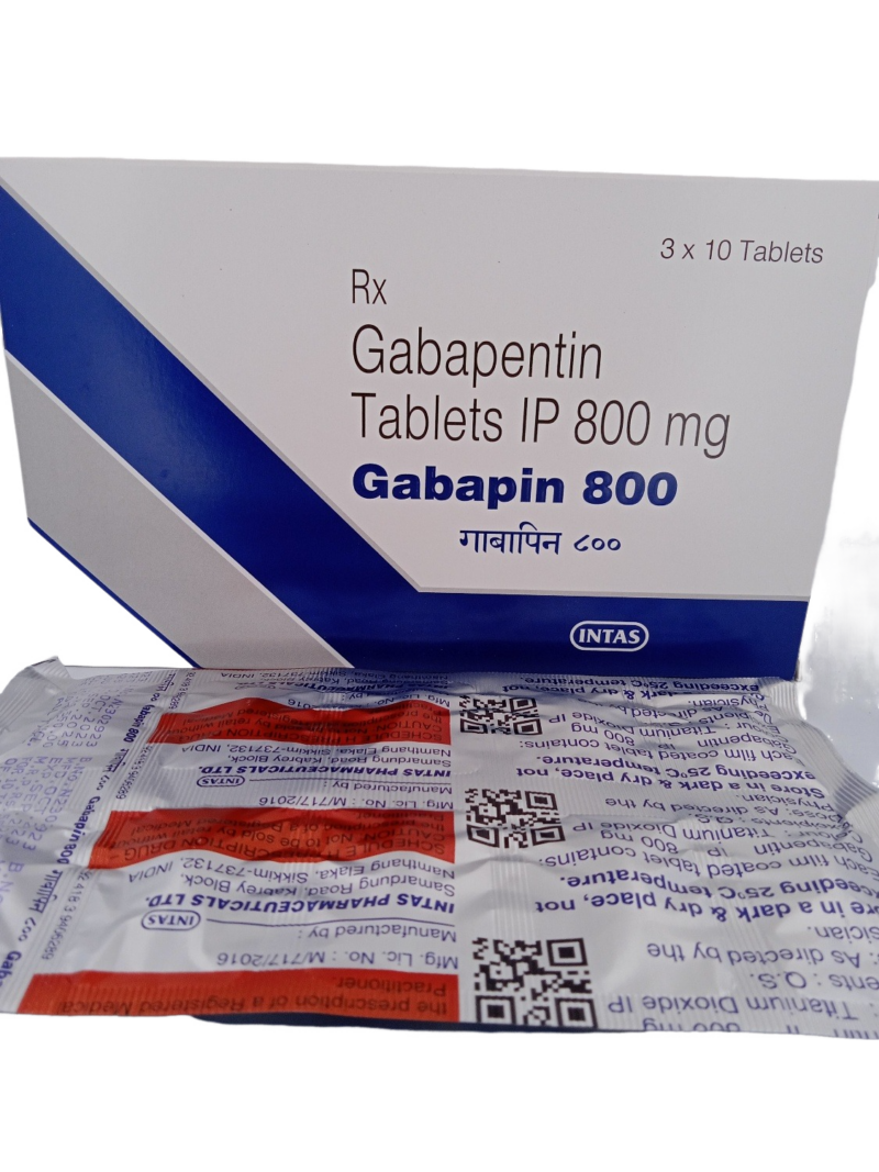 GABAPIN 800MG - 10 TABLETS - Image 3