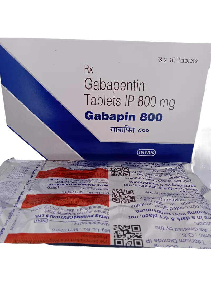 GABAPIN 800MG - 10 TABLETS - Image 3