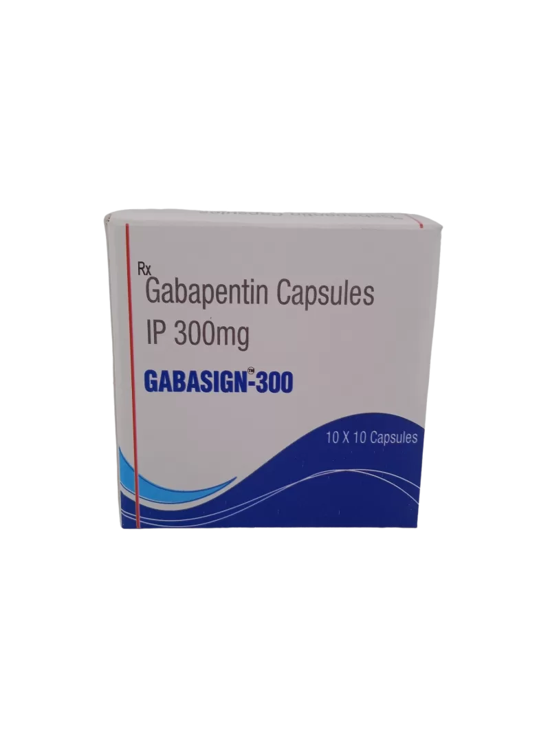 GABASIGN 300 MG - 10 CAPSULES