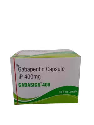 GABASIGN 400 MG - 10 CAPSULES