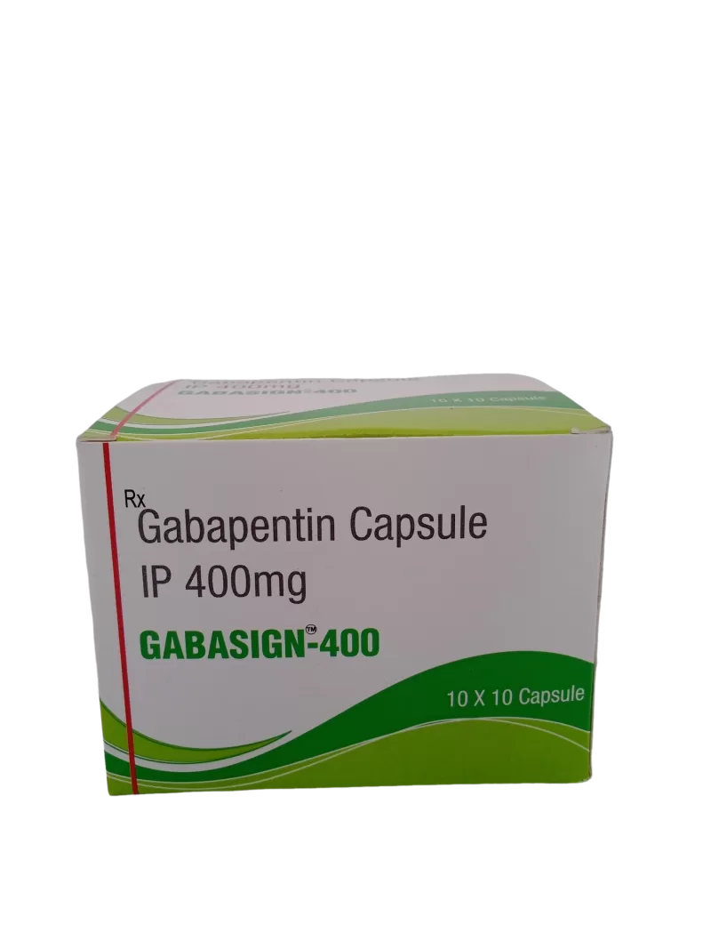 GABASIGN 400 MG - 10 CAPSULES