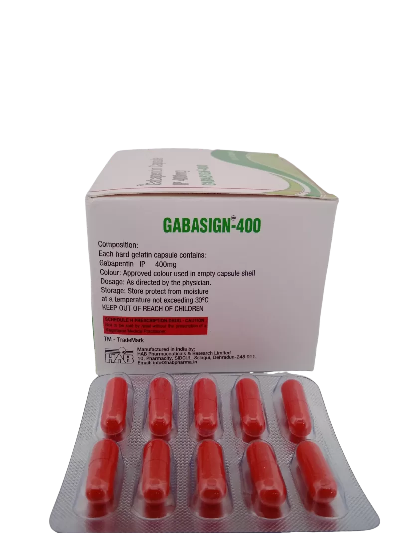 GABASIGN 400 MG - 10 CAPSULES - Image 4