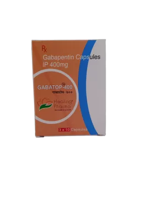 GABATOP 400 MG - 10 CAPSULES