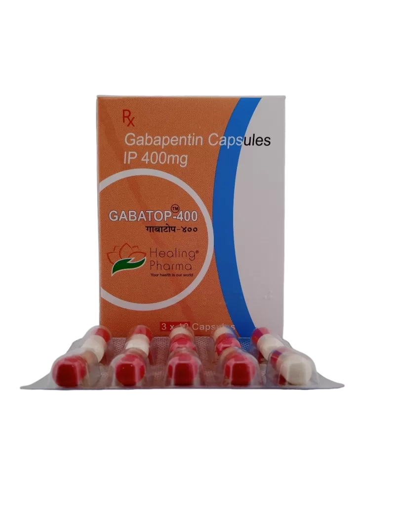 GABATOP 400 MG - 10 CAPSULES - Image 2