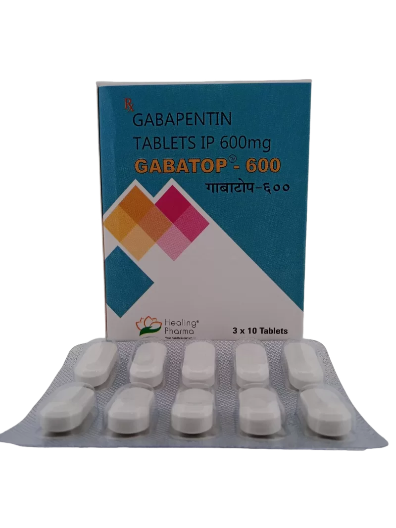GABATOP 600 MG - 10 TABLETS - Image 2