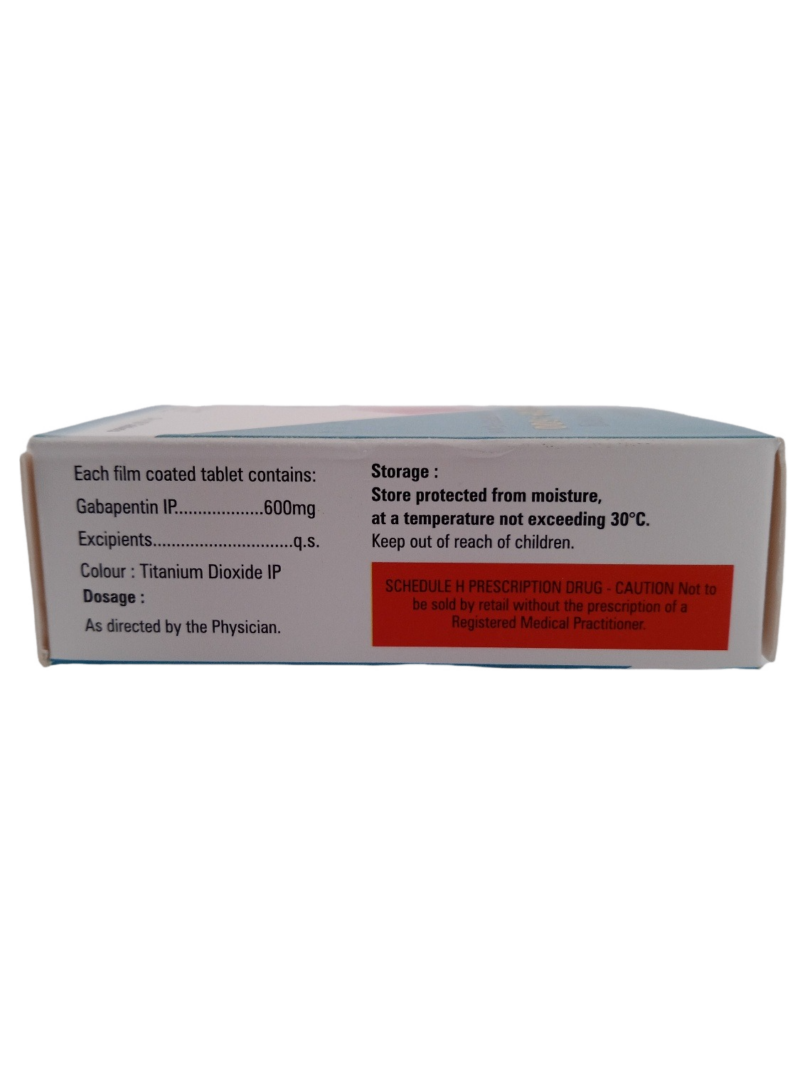 GABATOP 600 MG - 10 TABLETS - Image 4