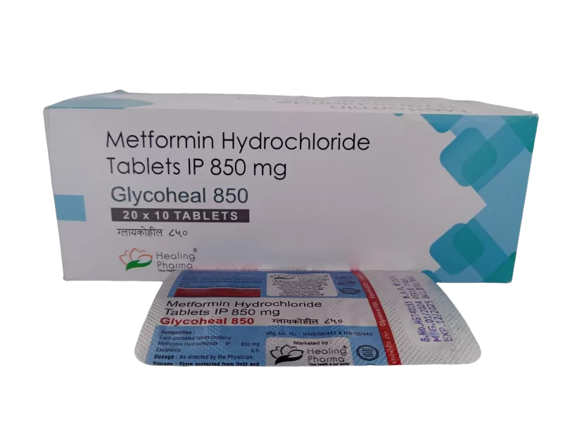 GLYCOHEAL 850 MG - 10 TABLETS - Image 3