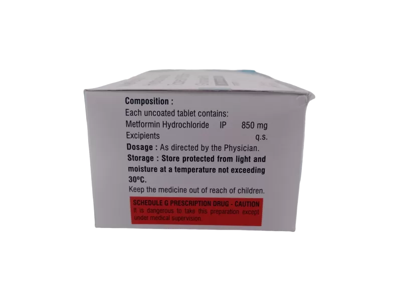 GLYCOHEAL 850 MG - 10 TABLETS - Image 4