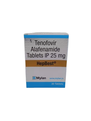 HEPBEST 25 MG - 1 BOTTLE OF 30 TABLETS