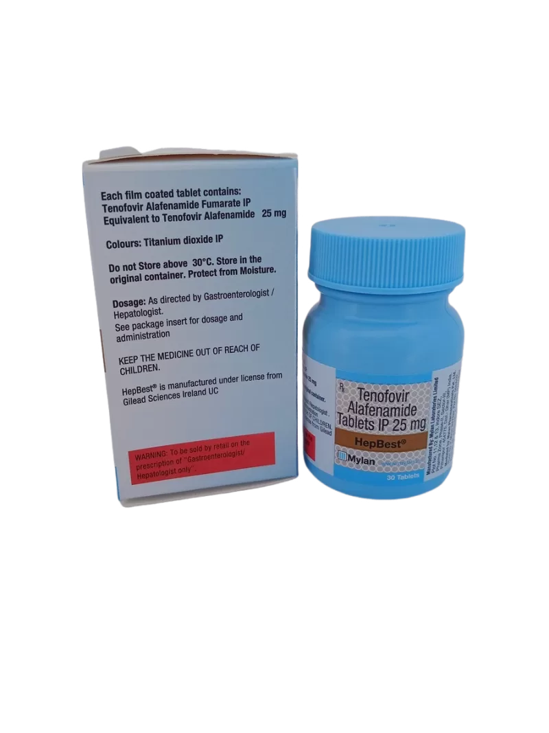 HEPBEST 25 MG - 1 BOTTLE OF 30 TABLETS - Image 3