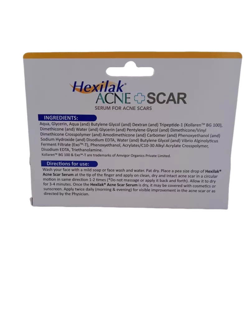HEXILAK SERUM FOR ACNE SCARS - 1 TUBE OF 15g - Image 4