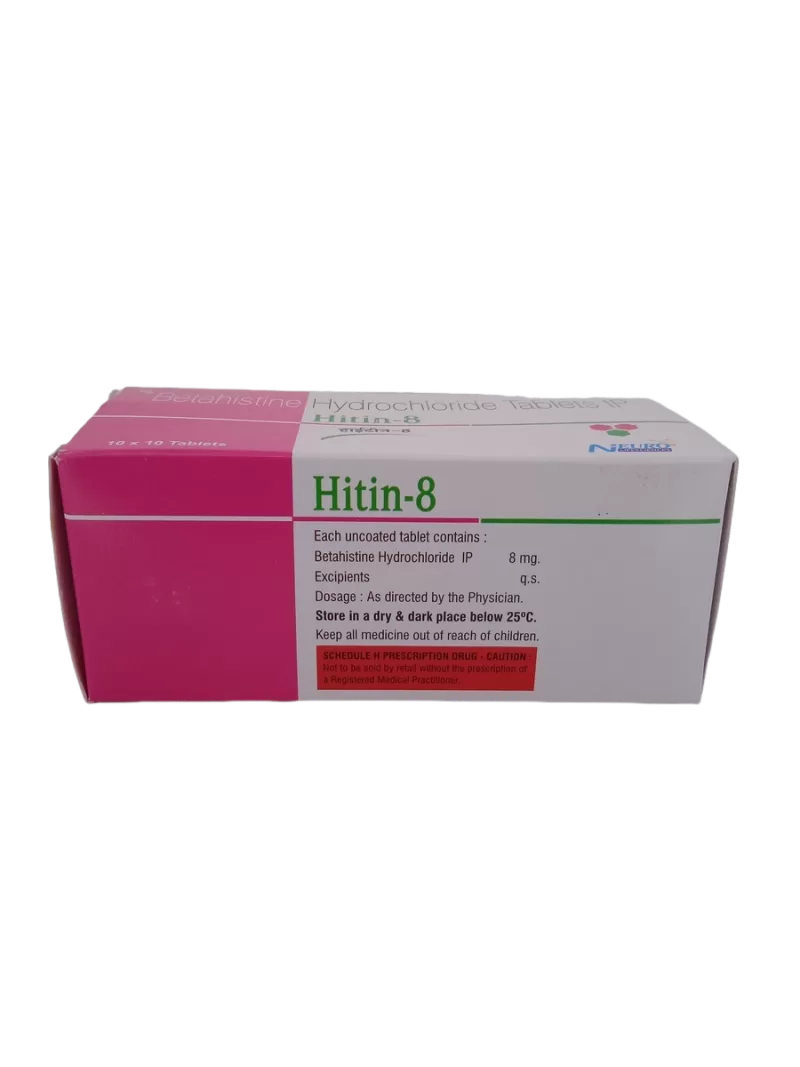 HITIN 8 MG - 10 TABLETS - Image 5