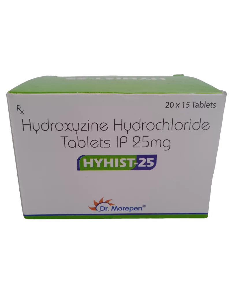 HYHIST 25 MG - 15 TABLETS