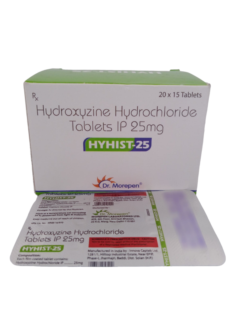 HYHIST 25 MG - 15 TABLETS - Image 3
