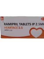 HEARTACE 2.5 MG - 10 TABLETS