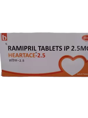 HEARTACE 2.5 MG - 10 TABLETS