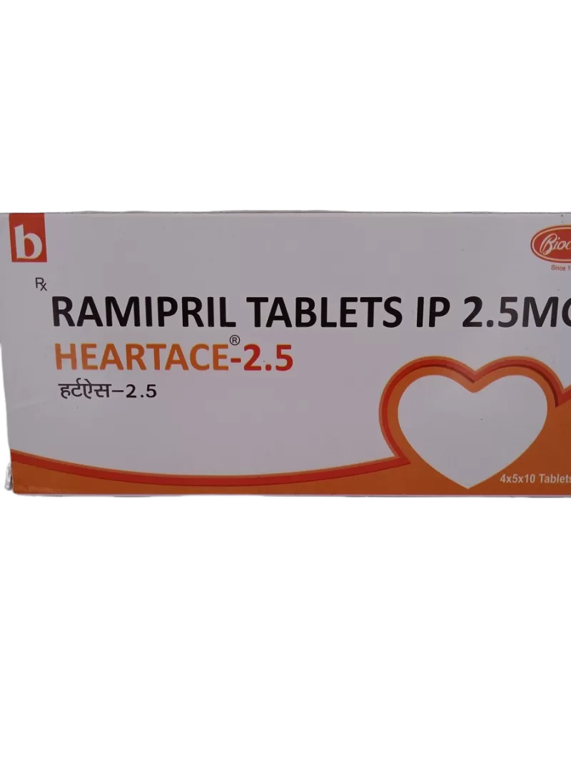 HEARTACE 2.5 MG - 10 TABLETS