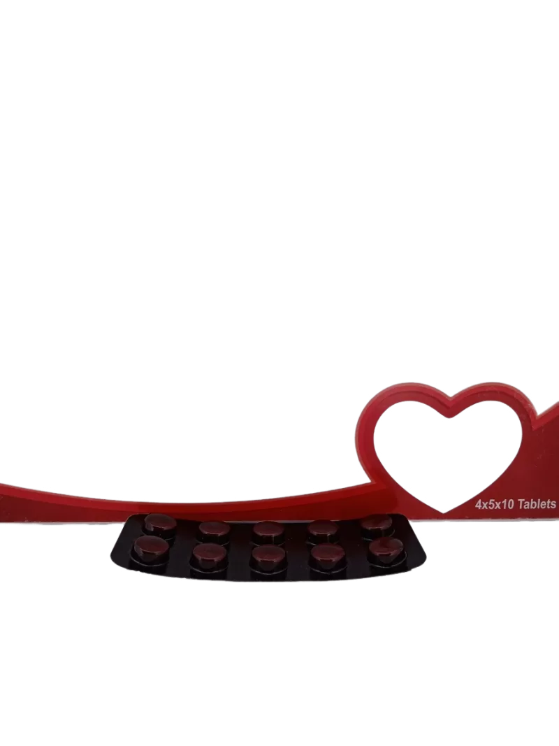 HEARTACE 5 MG - 10 TABLETS - Image 2