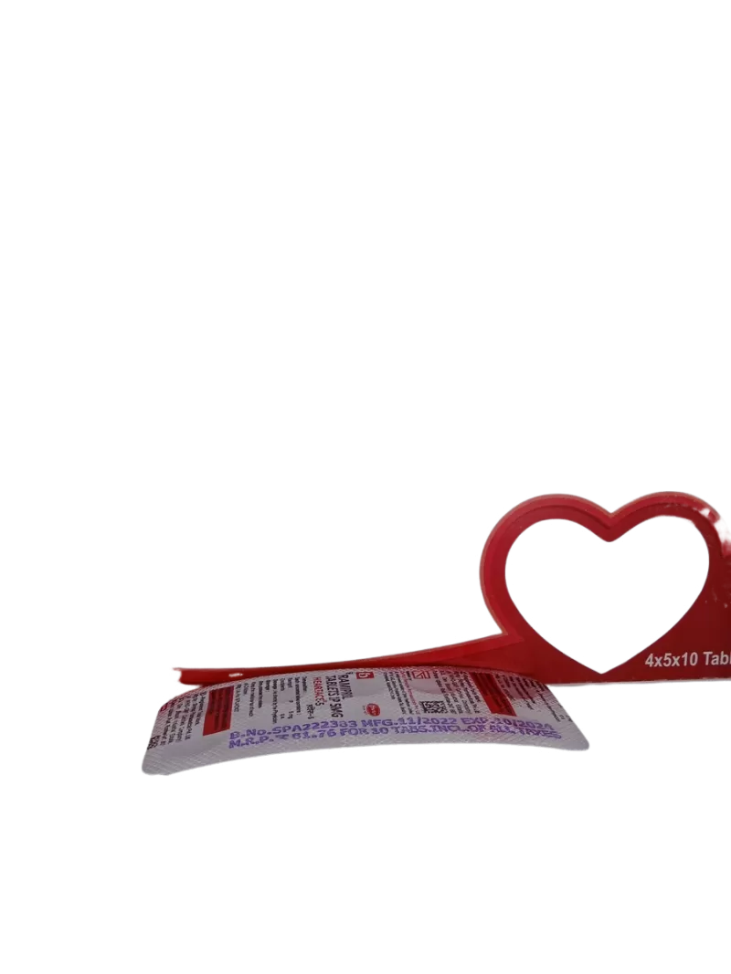 HEARTACE 5 MG - 10 TABLETS - Image 3