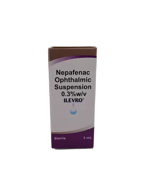 ILEVRO 3 MG - 1 BOTTLE OF 3ML