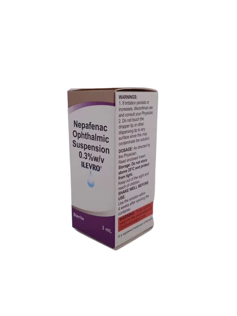 ILEVRO 3 MG - 1 BOTTLE OF 3ML - Image 3