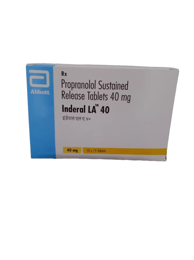 INDERAL LA 40 MG - 15 TABLETS - Image 2
