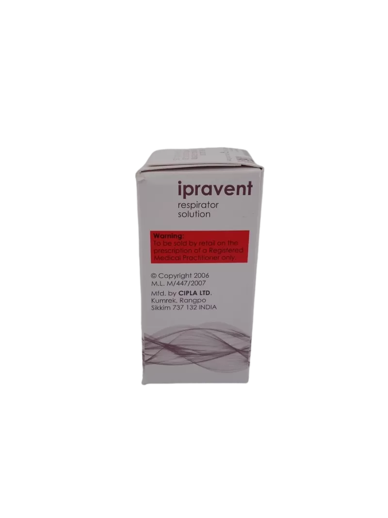 IPRAVENT (RESPIRATOR SOLUTION) 250 MCG - 1 BOTTLE OF 15ML - Image 3
