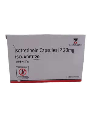 ISO-ARET 20 MG - 10 CAPSULES