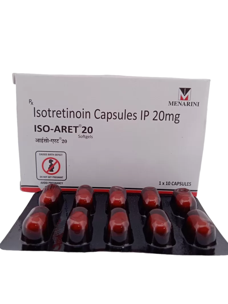ISO-ARET 20 MG - 10 CAPSULES - Image 2