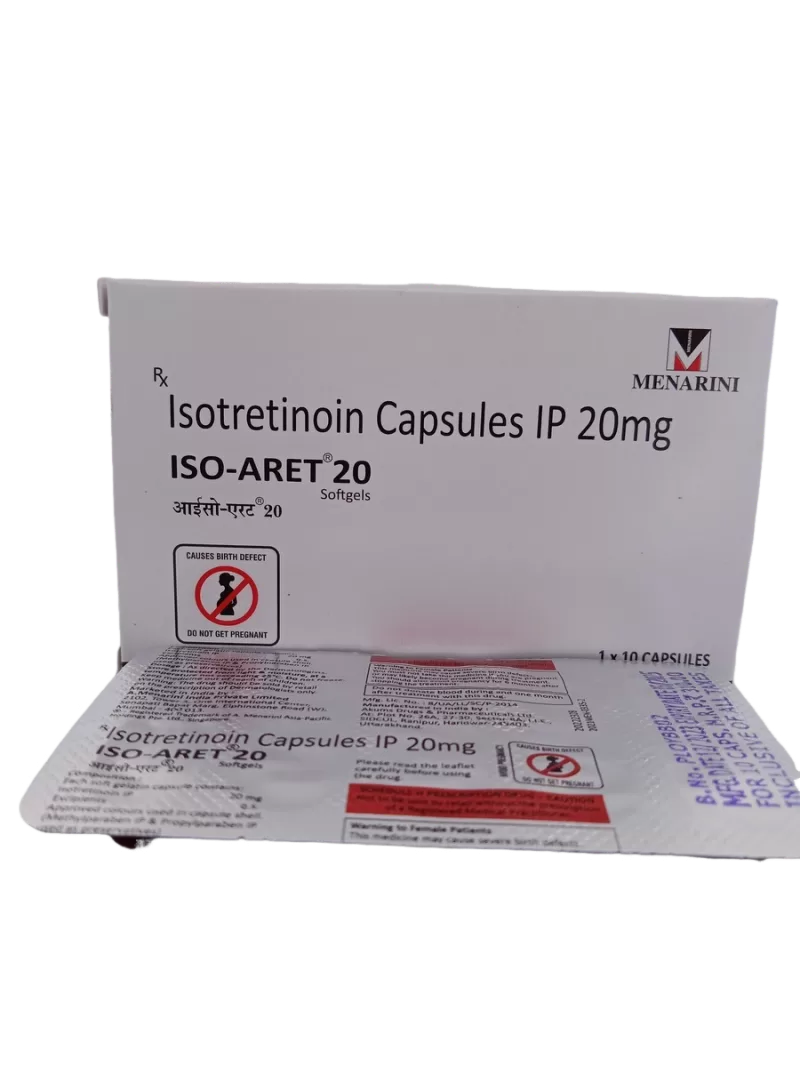 ISO-ARET 20 MG - 10 CAPSULES - Image 3