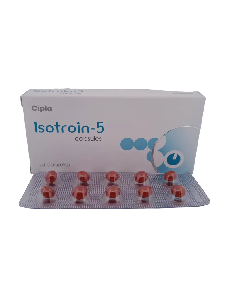 ISOTROIN 5 MG - 10 CAPSULES - Image 2