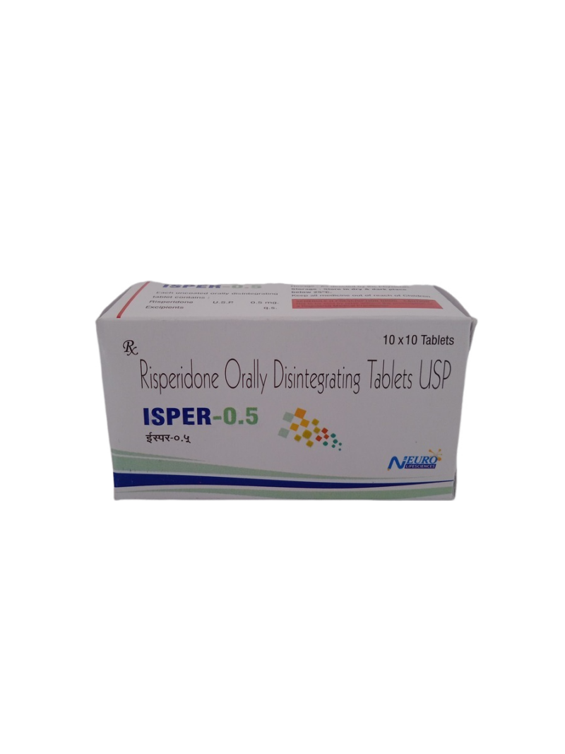 ISPER 0.5 MG - 10 TABLETS