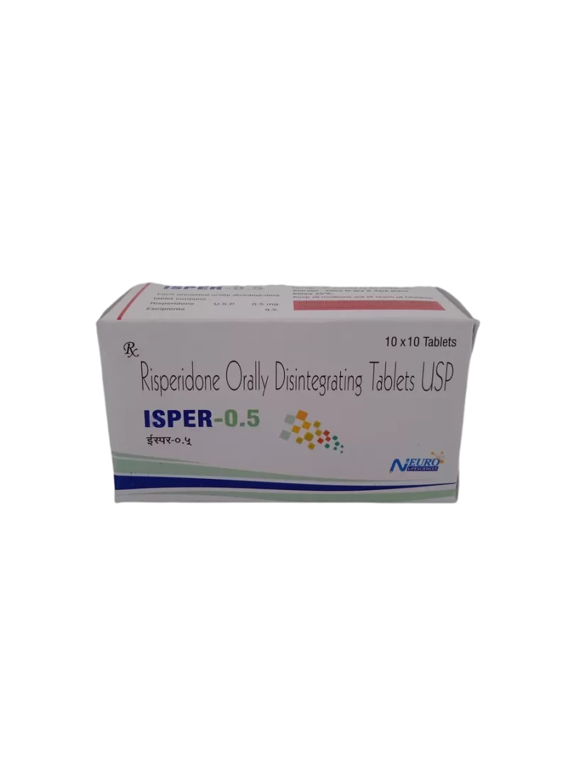 ISPER 0.5 MG - 10 TABLETS