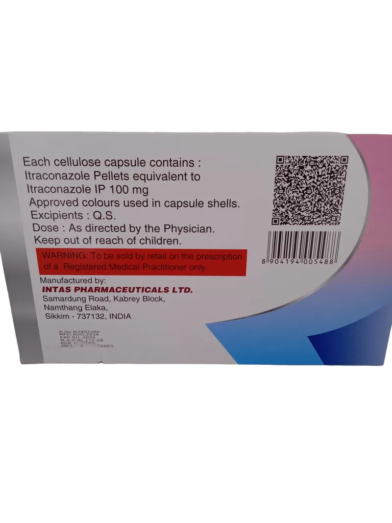 ITASPOR 100 MG - 10 CAPSULES - Image 4