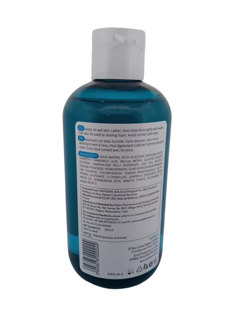 IVAPUR PURIFYING CLEANSING GEL - 1 BOTTLE OF 250ML - Image 2