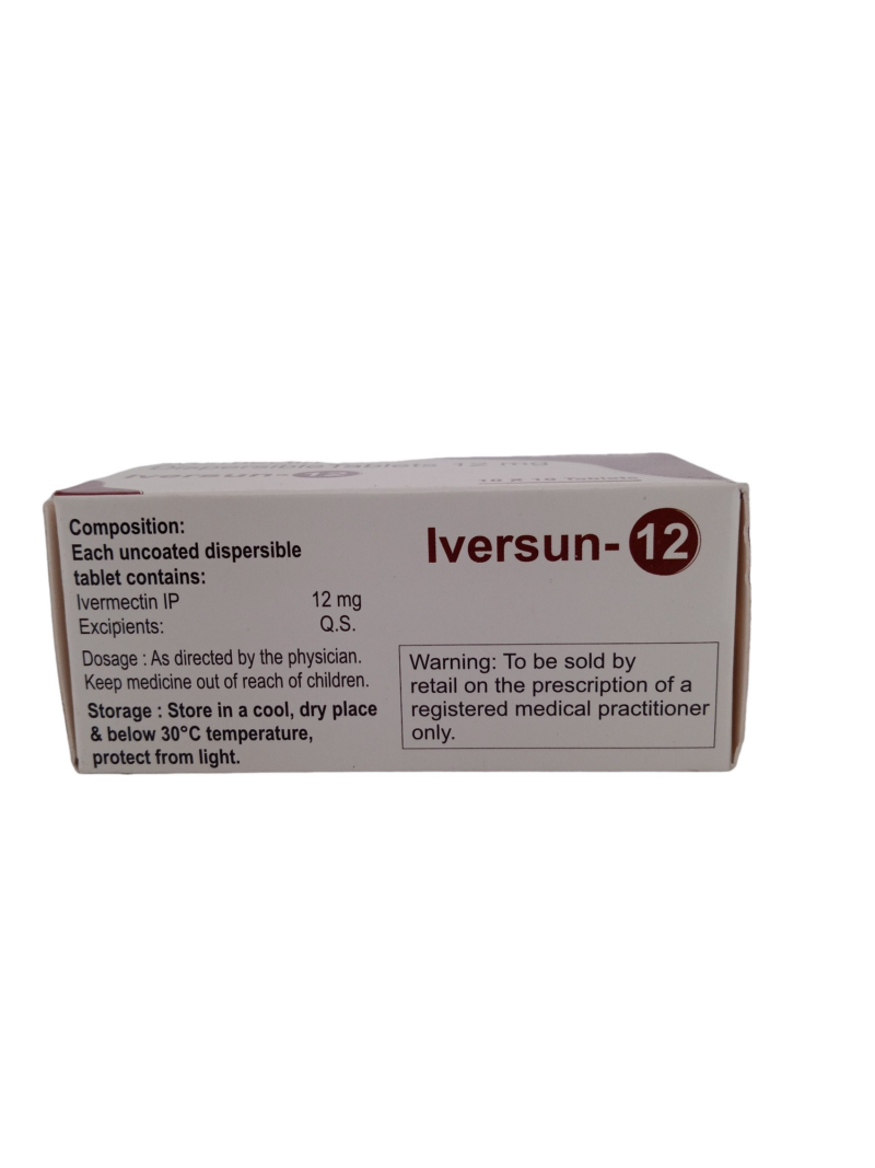 IVERSUN 12 MG - 10 TABLET - Image 4