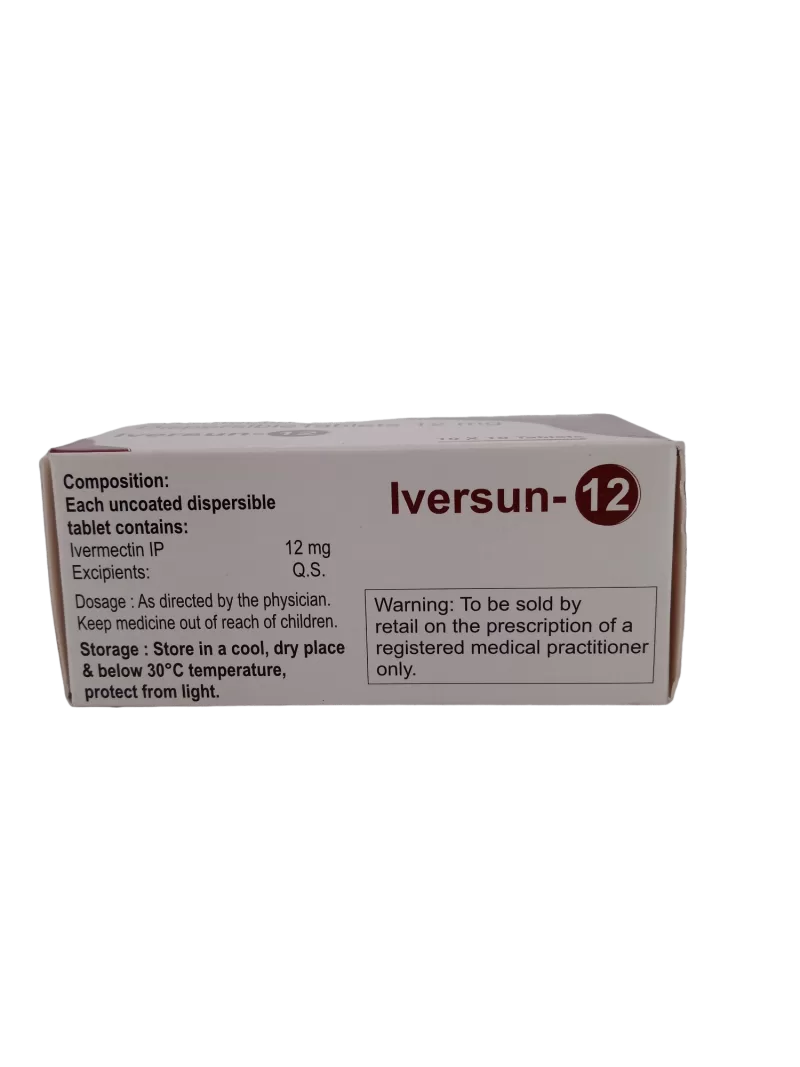 IVERSUN 12 MG - 10 TABLET - Image 4