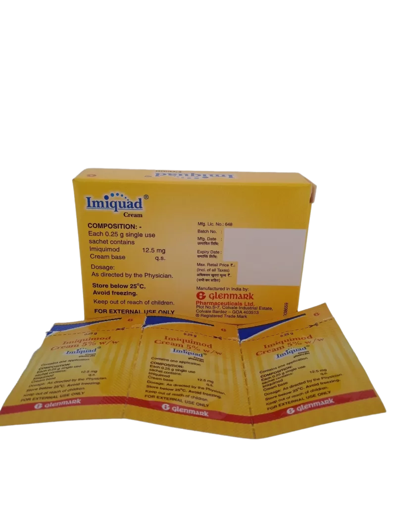 IMIQUAD 5% CREAM - 3 SACHETS - Image 4