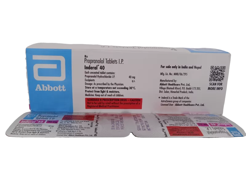 INDERAL 40MG - 15 TABLET - Image 4