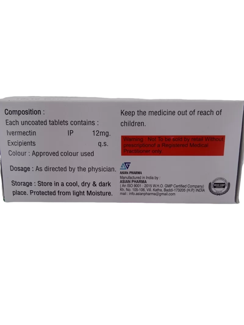 IVERFORD 12 MG - 10 TABLETS - Image 4