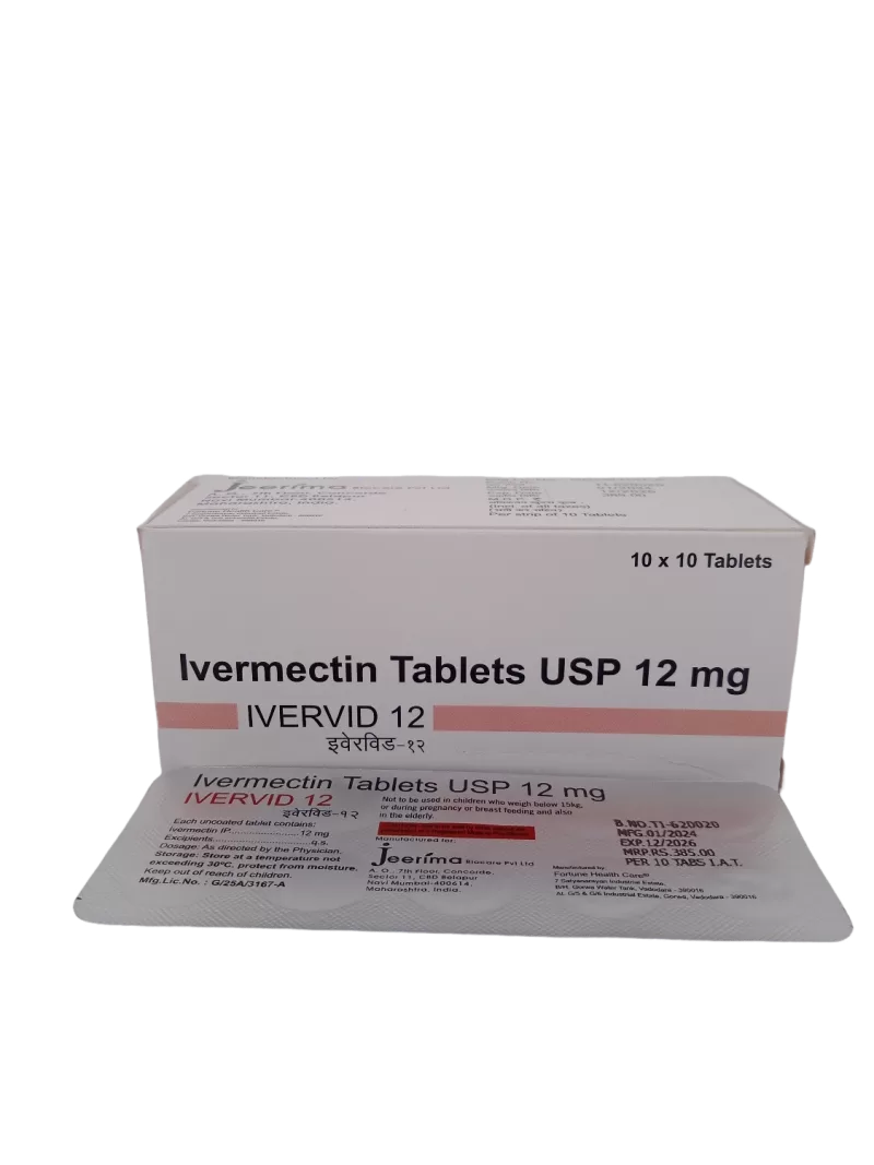 IVERVID 12 MG - 10 TABLETS - Image 3