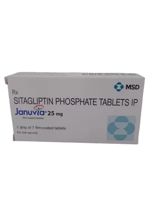 JANUVIA 25 MG - 7 TABLETS