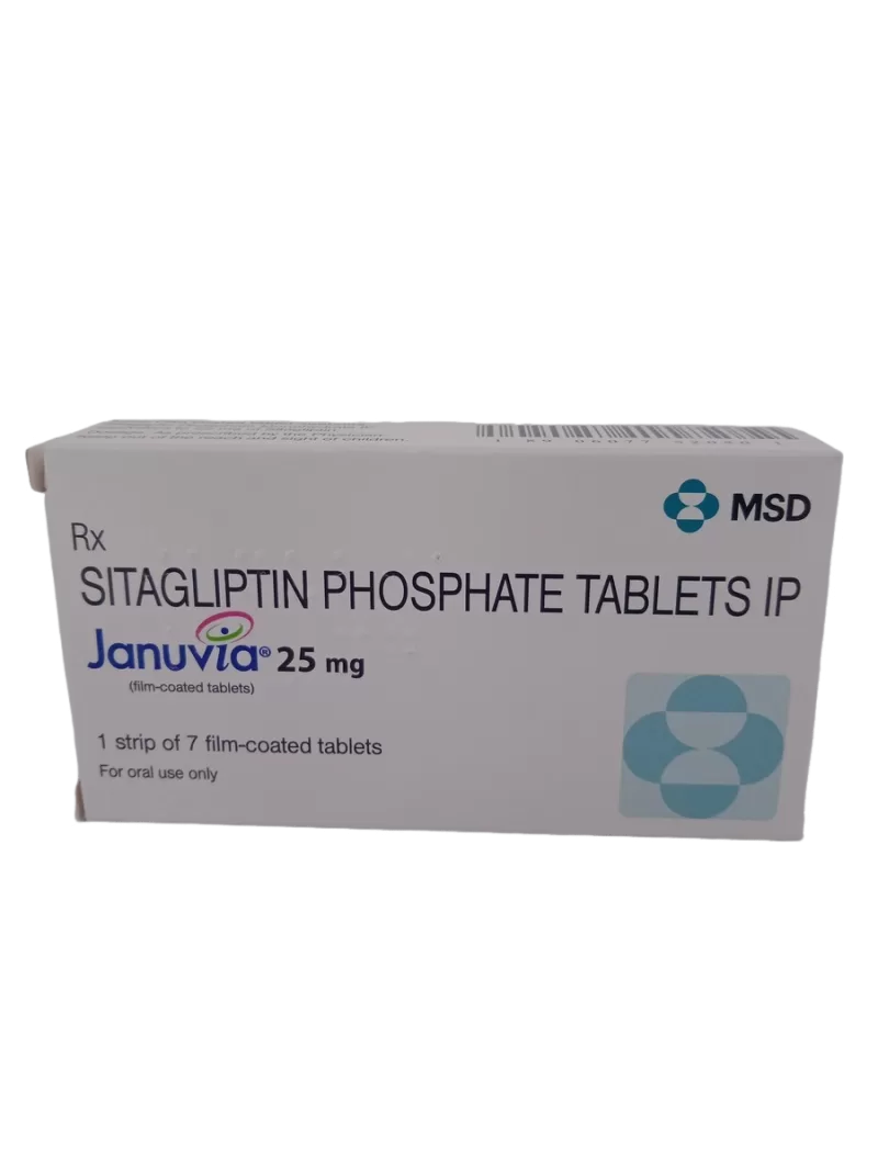 JANUVIA 25 MG - 7 TABLETS