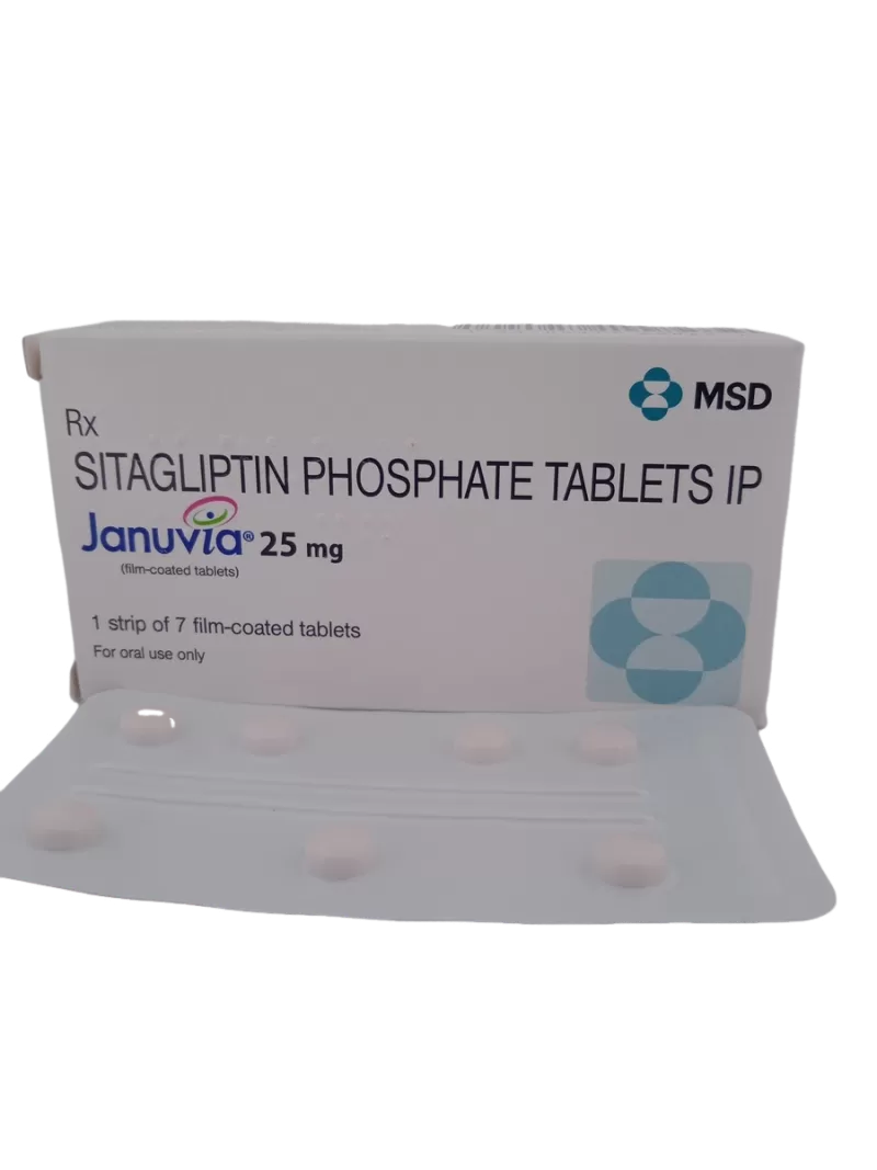 JANUVIA 25 MG - 7 TABLETS - Image 2
