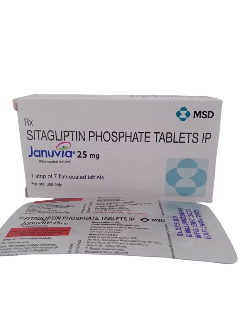 JANUVIA 25 MG - 7 TABLETS - Image 3