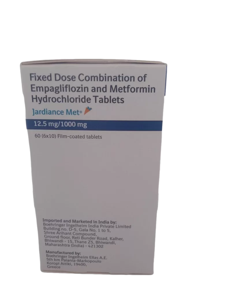 JARDIANCE MET 12.5MG/1000MG - 10 TABLETS - Image 3